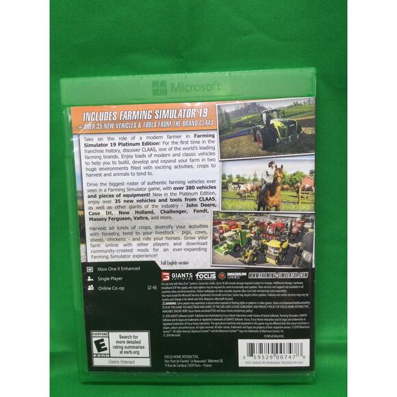 Xbox One Farming Simulator 19 Platinum Edition Rated E - Picture 3 of 6